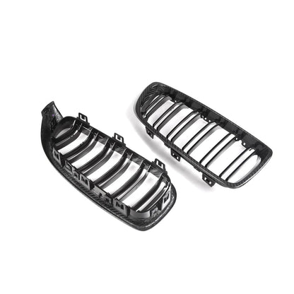 CarbonXtreme BMW F80 M3 F82 M4 Double Slat Carbon Fiber Front Grilles