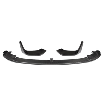 CarbonXtreme BMW F80 M3 F82 M4 MP Style Carbon Fiber Front Lip With Lower Splitter