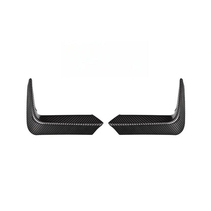 CarbonXtreme BMW F80 M3 F82 M4 MP Style Carbon Fiber Rear Bumper Splitters