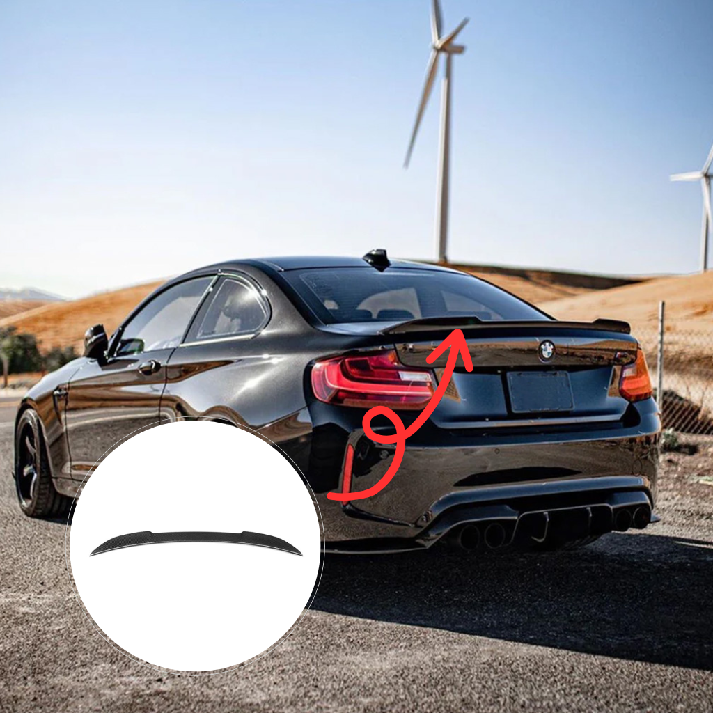 CarbonXtreme BMW F87 M2 CS Style Rear Spoiler Carbon Fiber