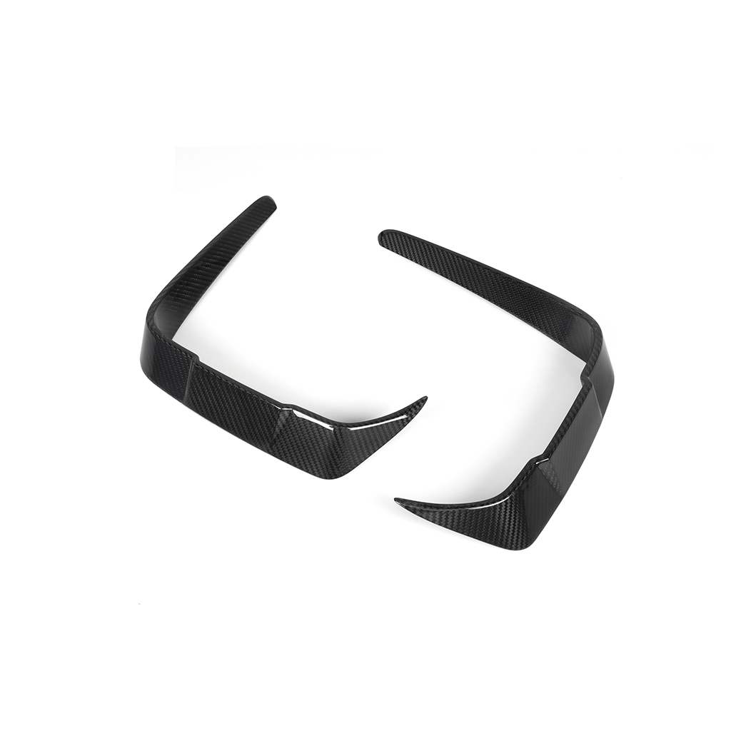 CarbonXtreme BMW F87 M2 Competition LCI Carbon Fiber Coupe Front Canards SQ Style