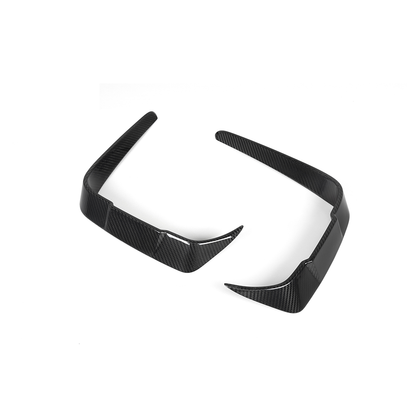 CarbonXtreme BMW F87 M2 Competition LCI Carbon Fiber Coupe Front Canards SQ Style