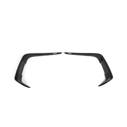 CarbonXtreme BMW F87 M2 Competition LCI Carbon Fiber Coupe Front Canards SQ Style