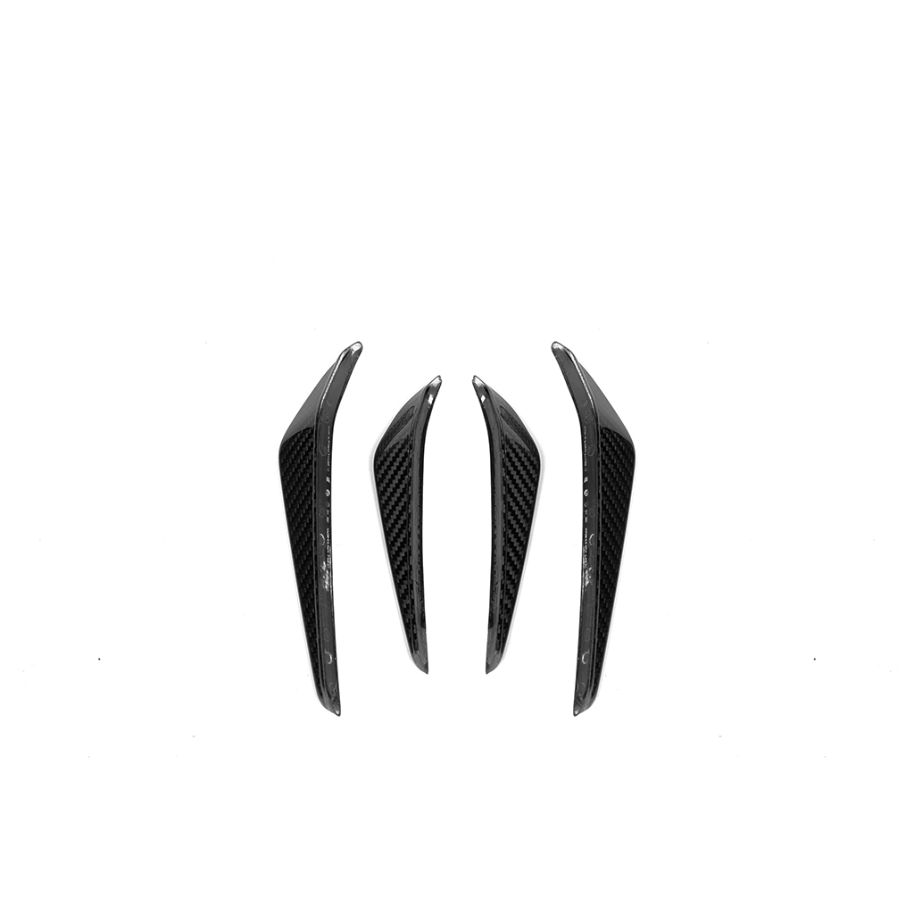CarbonXtreme BMW G80 M3 G82 M4 Carbon Fiber Front Canard MP Style