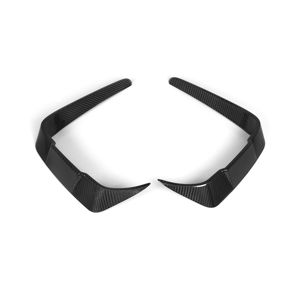 CarbonXtreme BMW F87 M2 Competition LCI Carbon Fiber Coupe Front Canards SQ Style