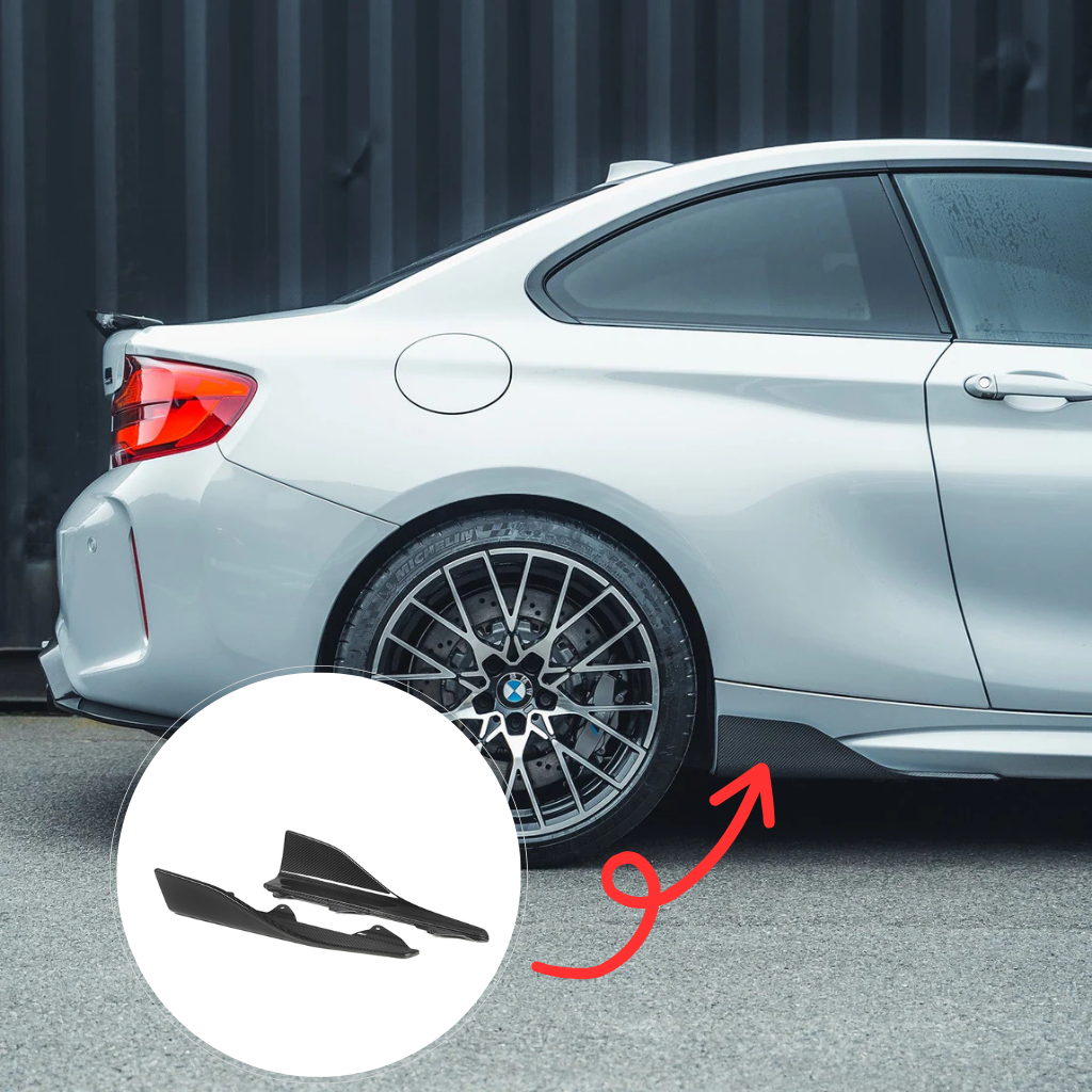 CarbonXtreme BMW F87 M2 Competition MP Style Carbon Fiber Side Skirts