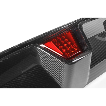 CarbonXtreme BMW F90 M5 Diffuser CS Style Carbon Fiber With Light