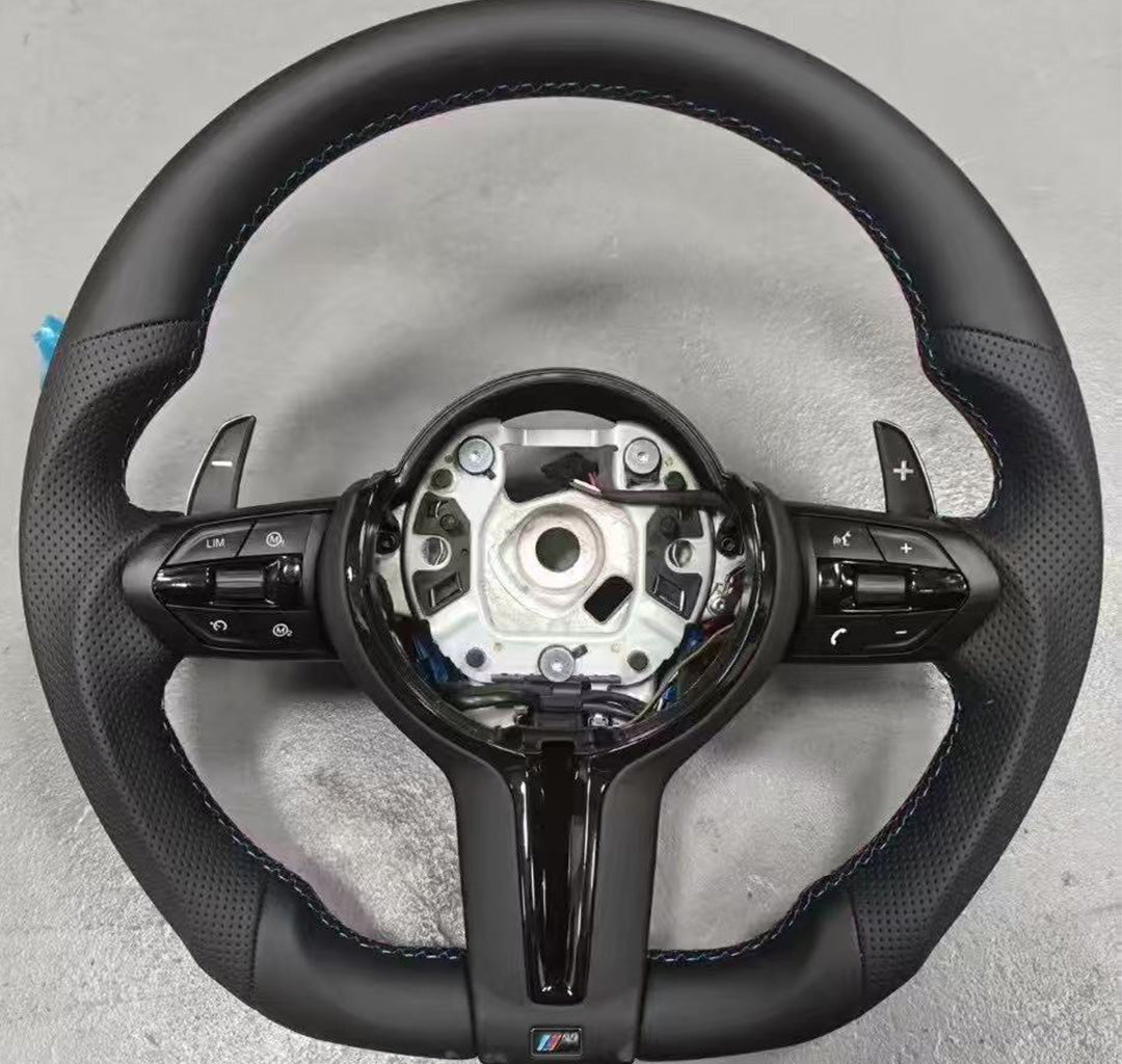 CarbonXtreme BMW F Series Black Warrior Style Steering Wheel
