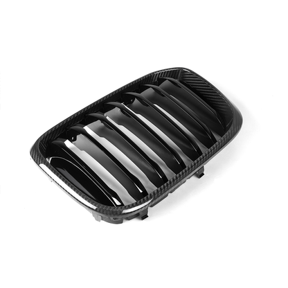 CarbonXtreme BMW G01 X3 Pre-LCI Single Slat Carbon Fiber Front Grilles