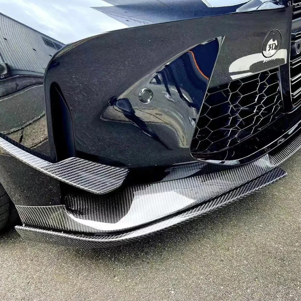 CarbonXtreme BMW G80 G82 M3 M4 3D Style Dry Carbon Fiber Front lips