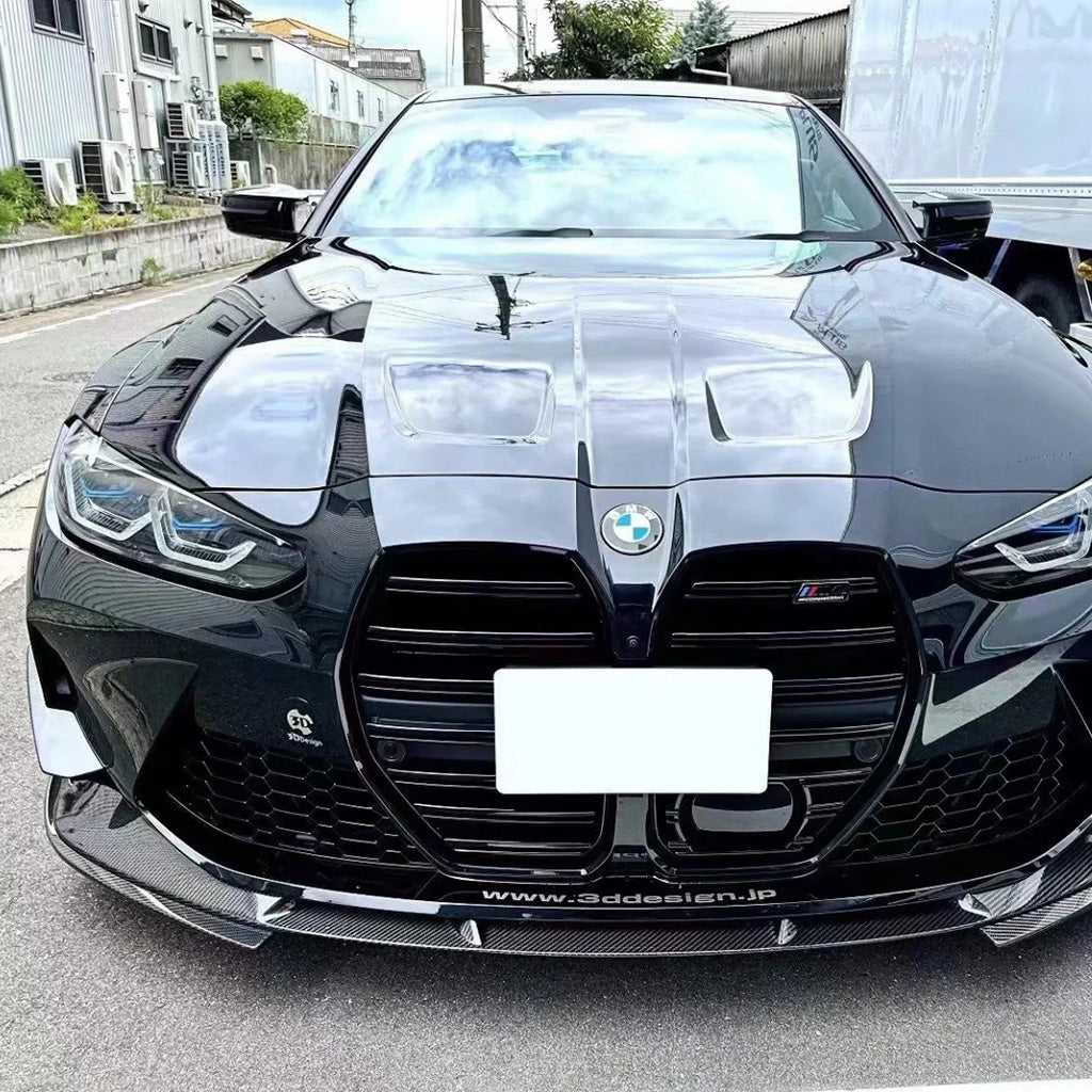 CarbonXtreme BMW G80 G82 M3 M4 3D Style Dry Carbon Fiber Front lips