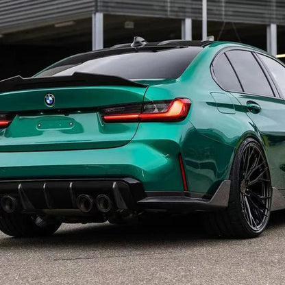 CarbonXtreme BMW G80 G82 M3 M4 MP Style Carbon Fiber Rear Winglets