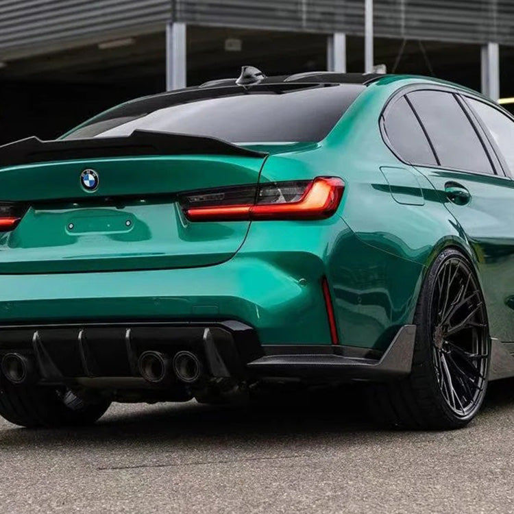 CarbonXtreme BMW G80 G82 M3 M4 MP Style Carbon Fiber Rear Winglets