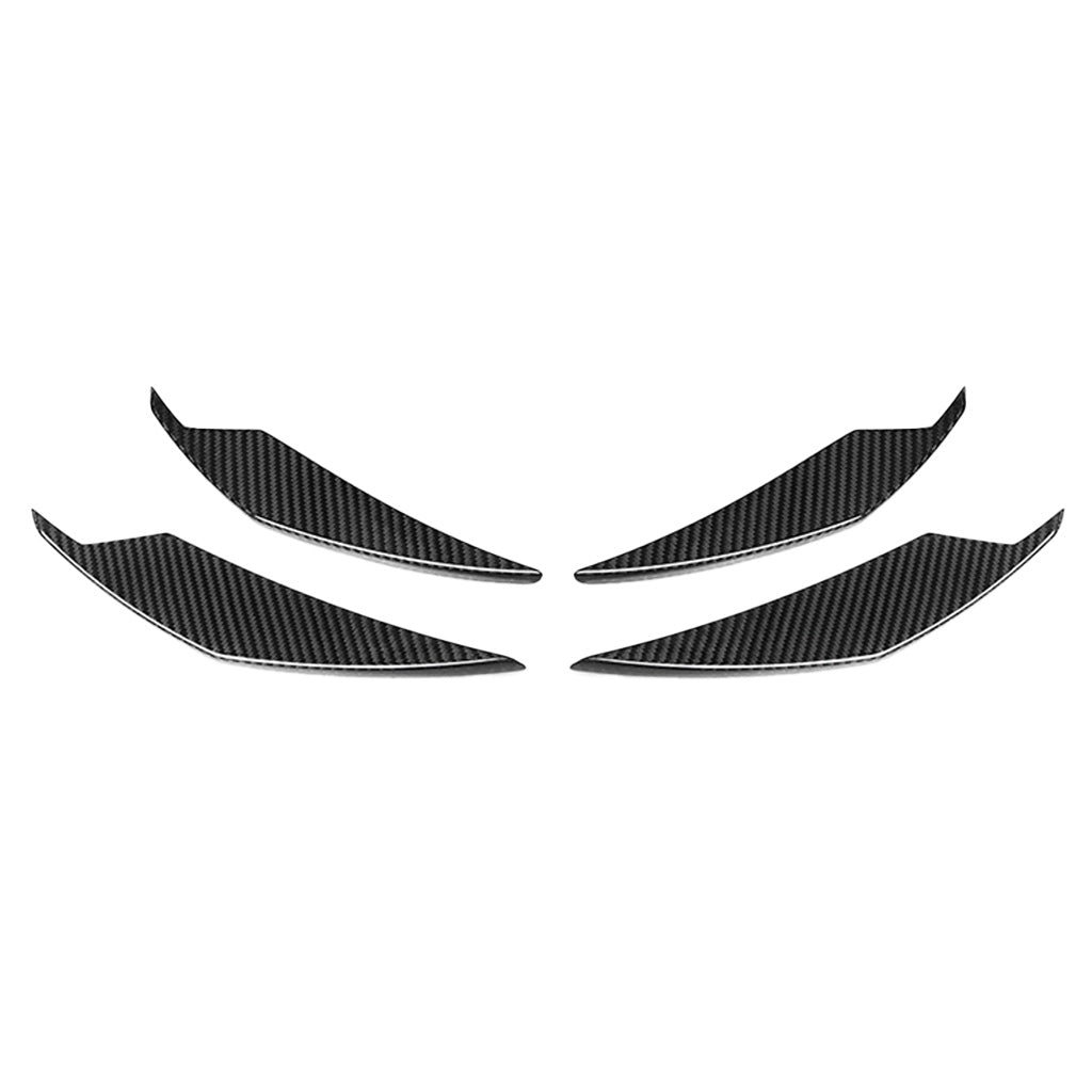 CarbonXtreme BMW G80 M3 G82 M4 AC Style Carbon Fiber Front Bumper Canards