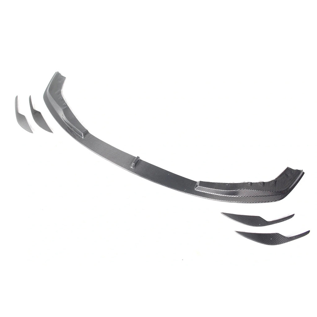 CarbonXtreme BMW G80 M3 G82 M4 AC Style Carbon Fiber Front lips + Front Canards