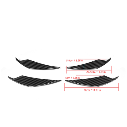 CarbonXtreme BMW G80 M3 G82 M4 Carbon Fiber Front Canard AC Style