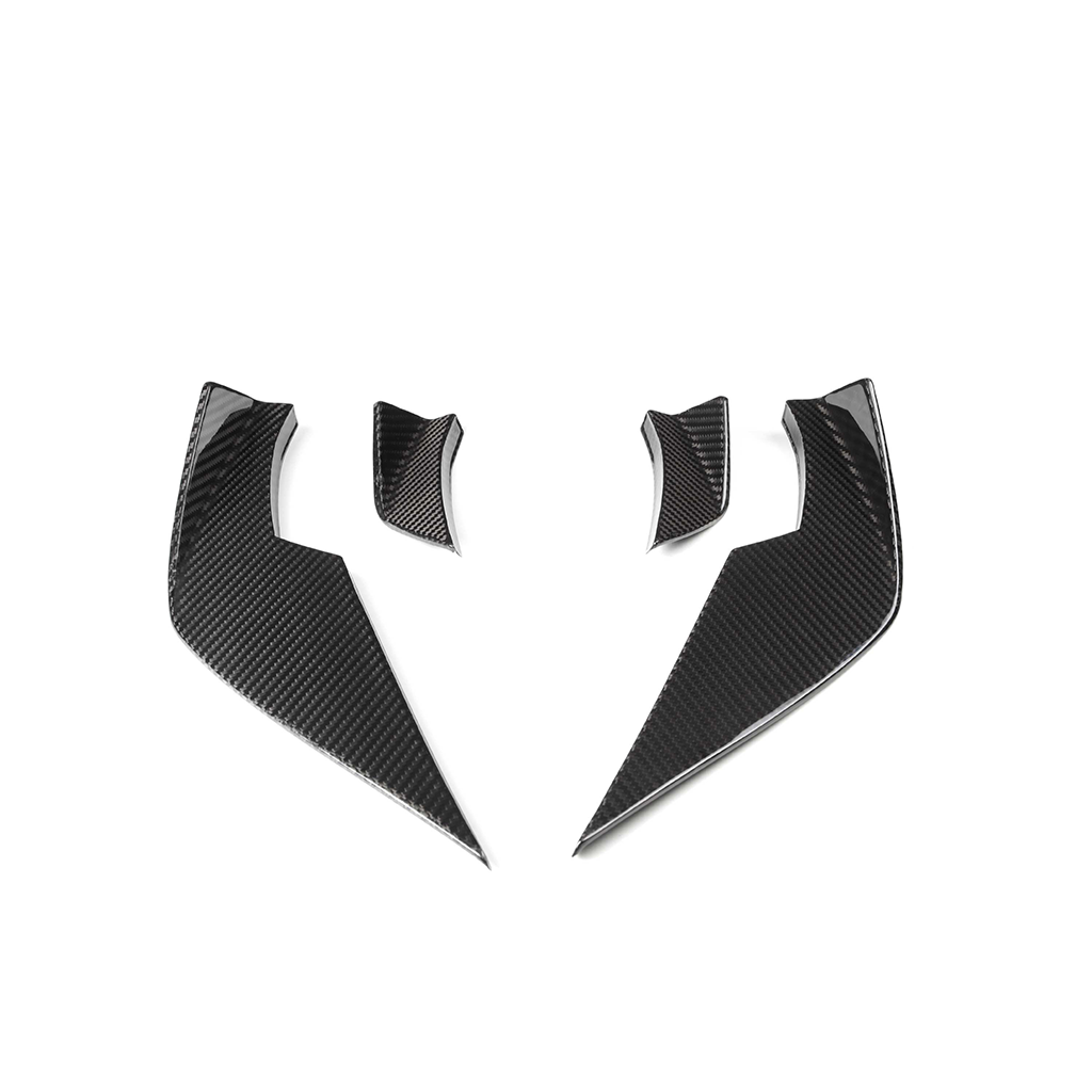 CarbonXtreme BMW G80 M3 G82 M4 Carbon Fiber Front Canard VS Style