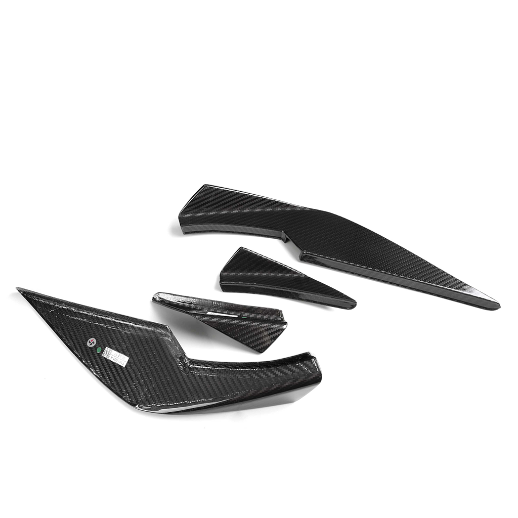 CarbonXtreme BMW G80 M3 G82 M4 Carbon Fiber Front Canard VS Style