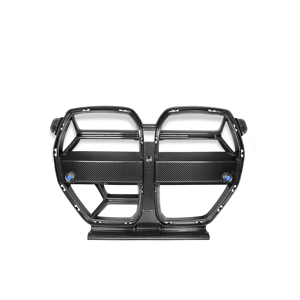 CarbonXtreme BMW G80 M3 G82 M4 Carbon Fiber Front Grille CSL Style With ACC
