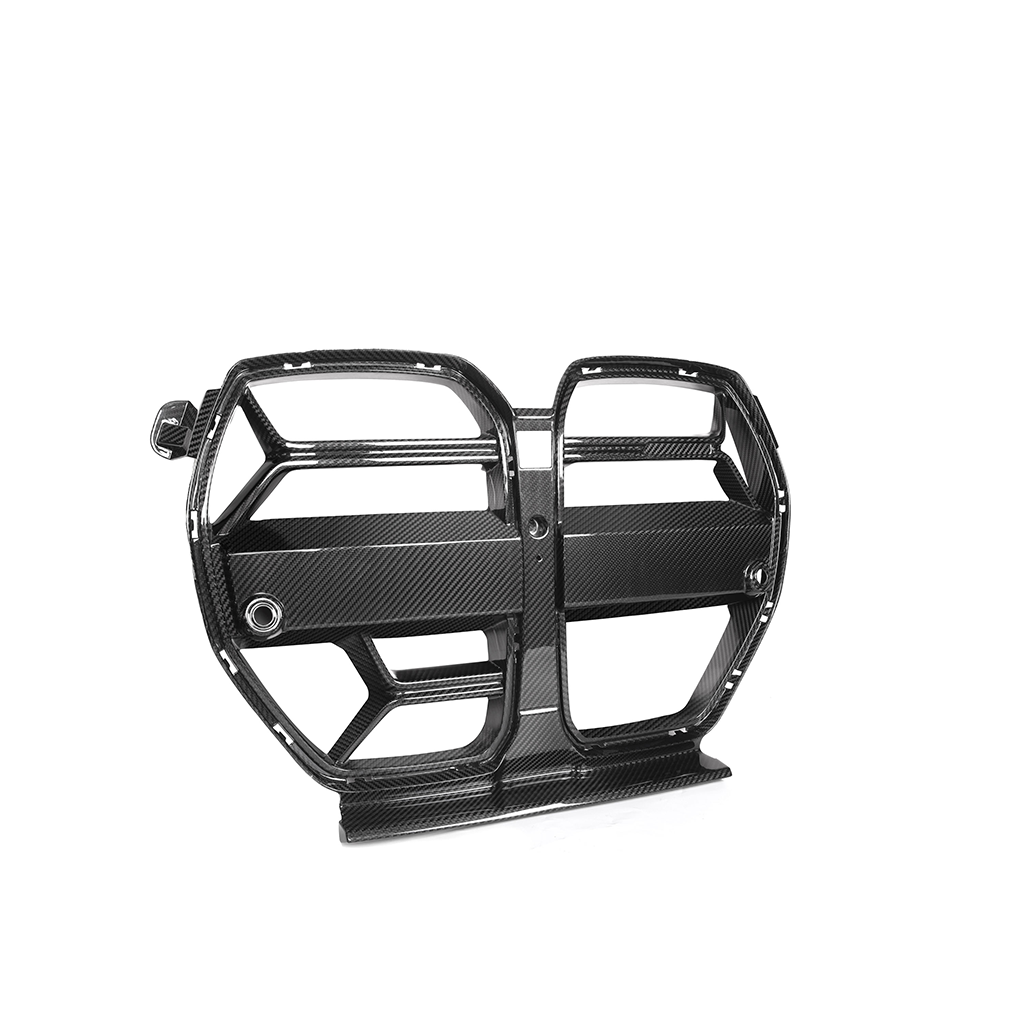 CarbonXtreme BMW G80 M3 G82 M4 Carbon Fiber Front Grille CSL Style With ACC