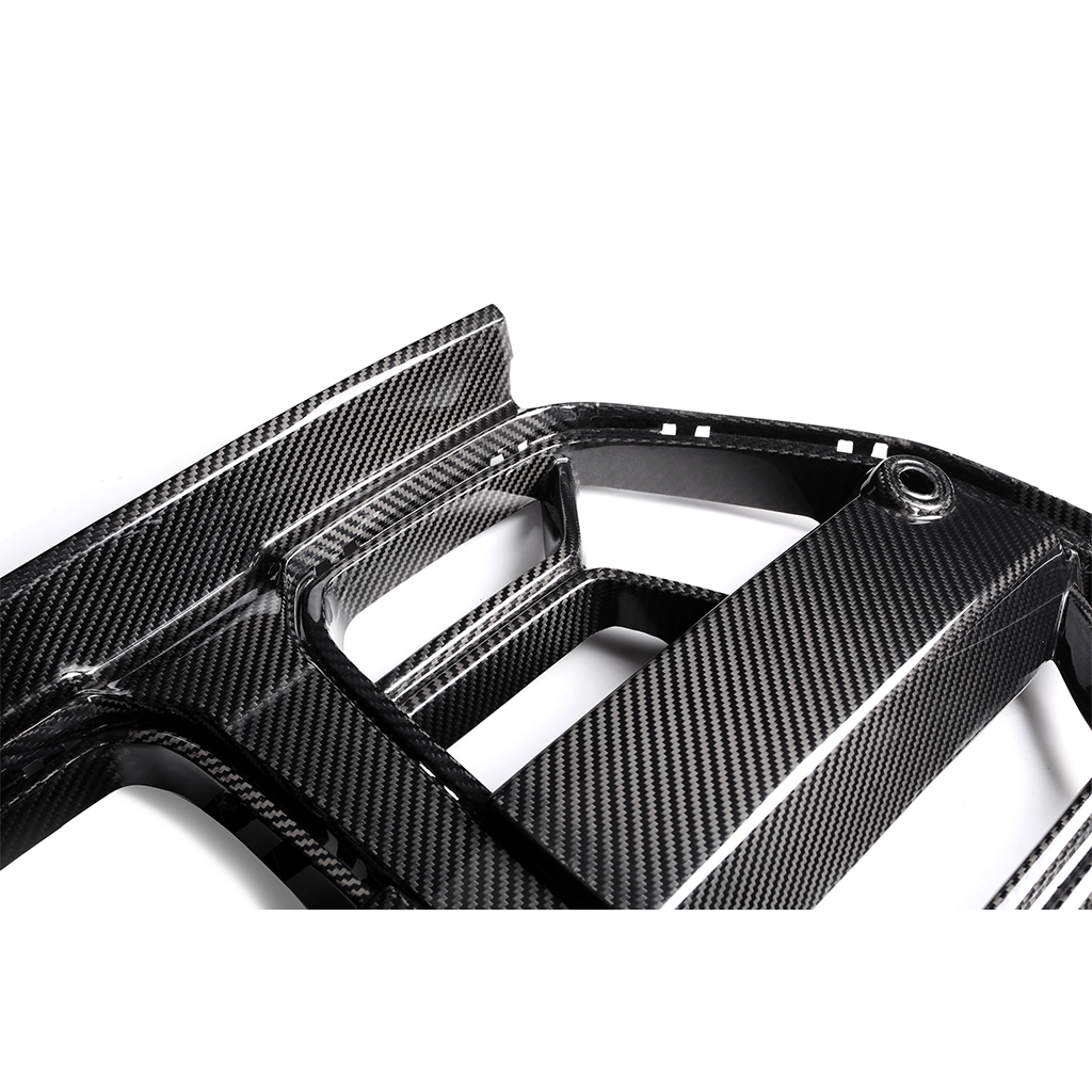 CarbonXtreme BMW G80 M3 G82 M4 Carbon Fiber Front Grille CSL Style With ACC