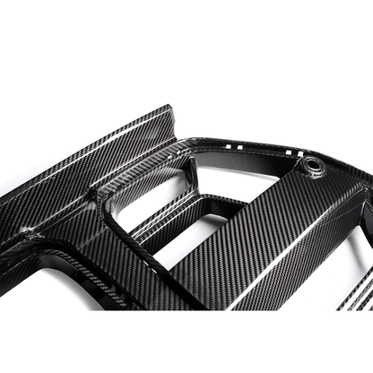 CarbonXtreme BMW G80 M3 G82 M4 Carbon Fiber Front Grille CSL Style With ACC