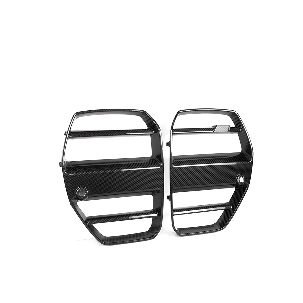 CarbonXtreme BMW G80 M3 G82 M4 Carbon Fiber Front Grille ST Style