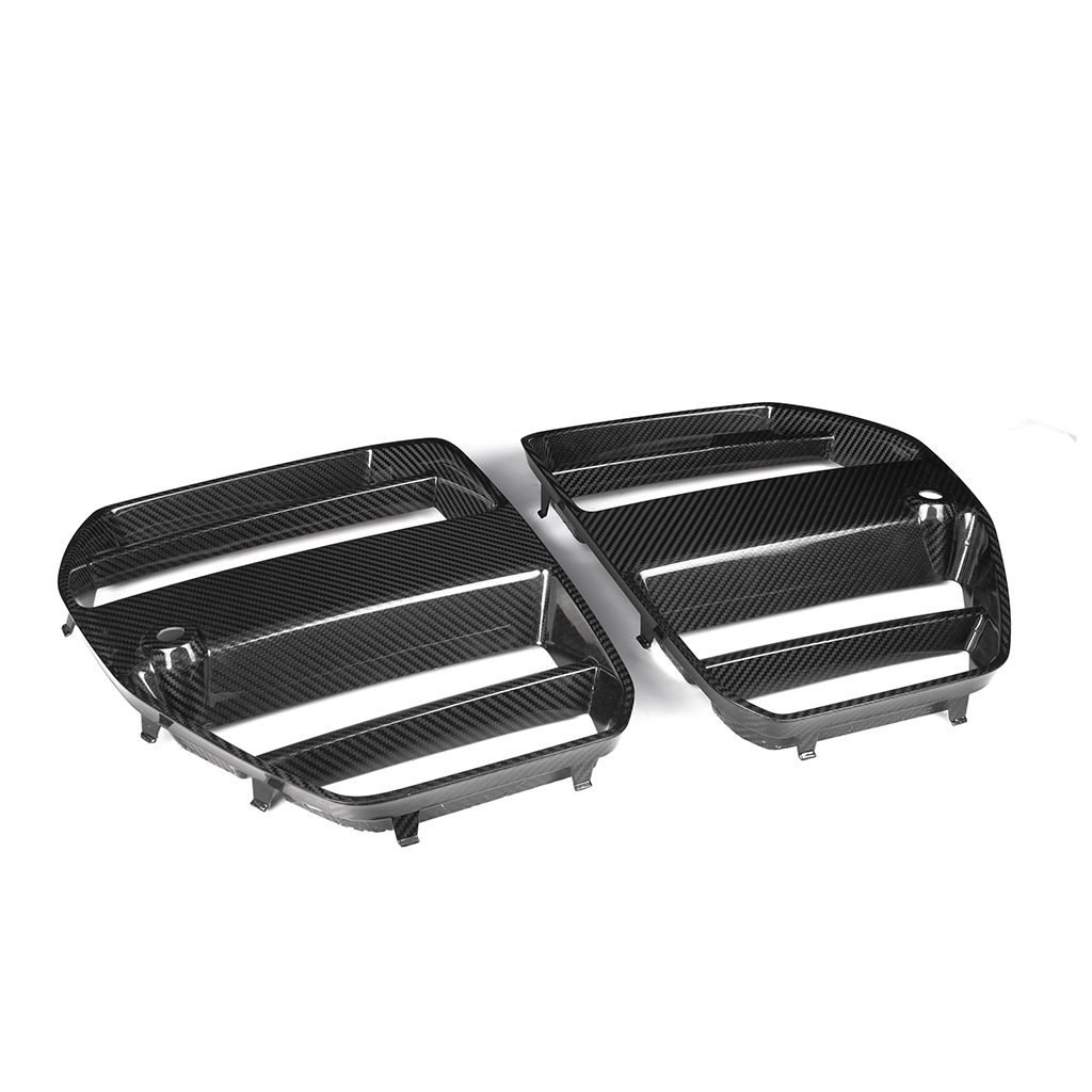 CarbonXtreme BMW G80 M3 G82 M4 Carbon Fiber Front Grille ST Style