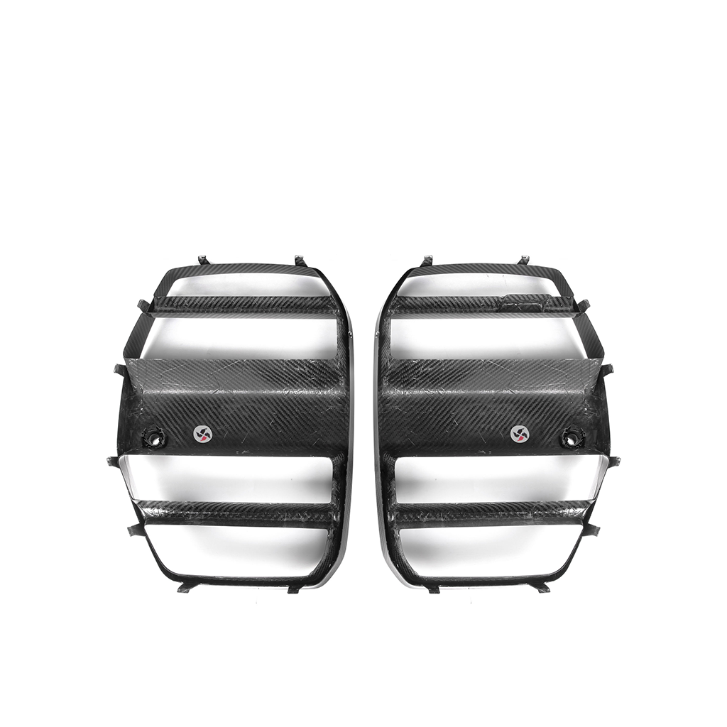 CarbonXtreme BMW G80 M3 G82 M4 Carbon Fiber Front Grille ST Style