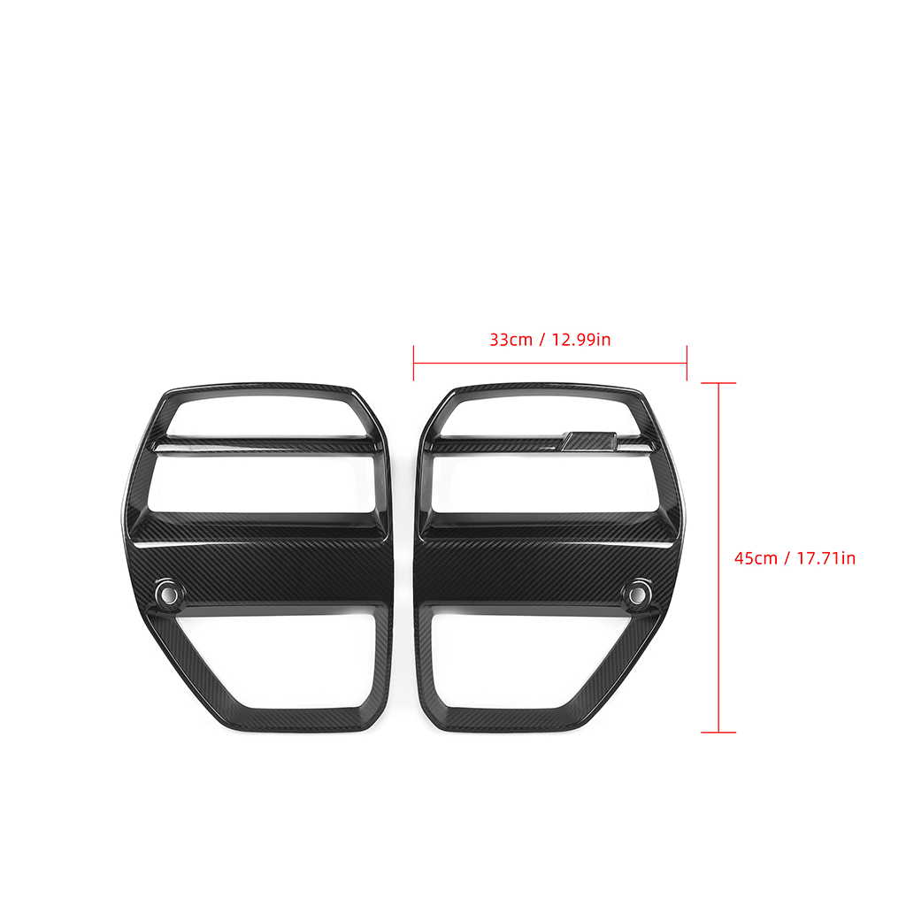 CarbonXtreme BMW G80 M3 G82 M4 Carbon Fiber Front Grille V Style