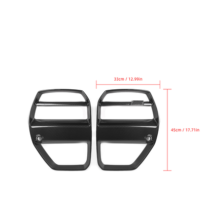 CarbonXtreme BMW G80 M3 G82 M4 Carbon Fiber Front Grille V Style