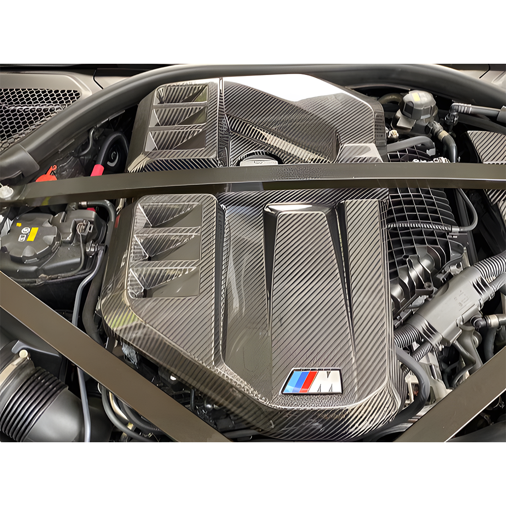 CarbonXtreme BMW G80 M3 G82 M4 MP Style Carbon Fiber Engine Cover