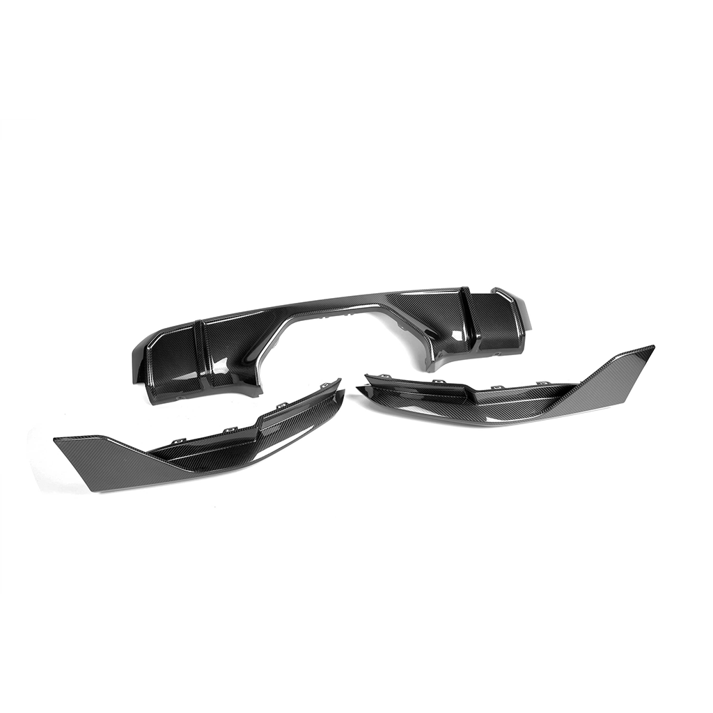 CarbonXtreme BMW G80 M3 G82 M4 MP Style Carbon Fiber Rear Diffuser Kit