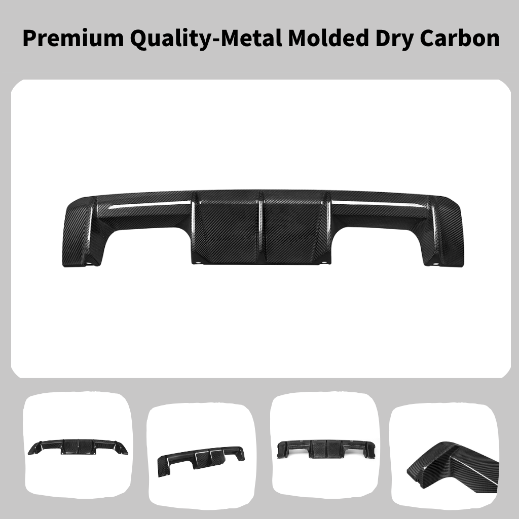 CarbonXtreme BMW G80 M3 G82 M4 OEM Style Carbon Fiber Rear Diffuser