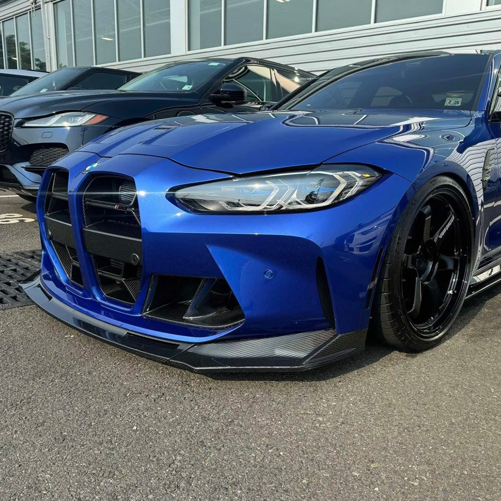 CarbonXtreme BMW G80 M3 G82 M4 V Style Carbon Fiber Front lips