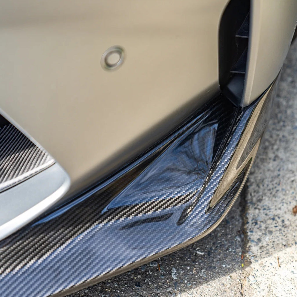 CarbonXtreme BMW G80 M3 G82 M4 V Style Carbon Fiber Front lips