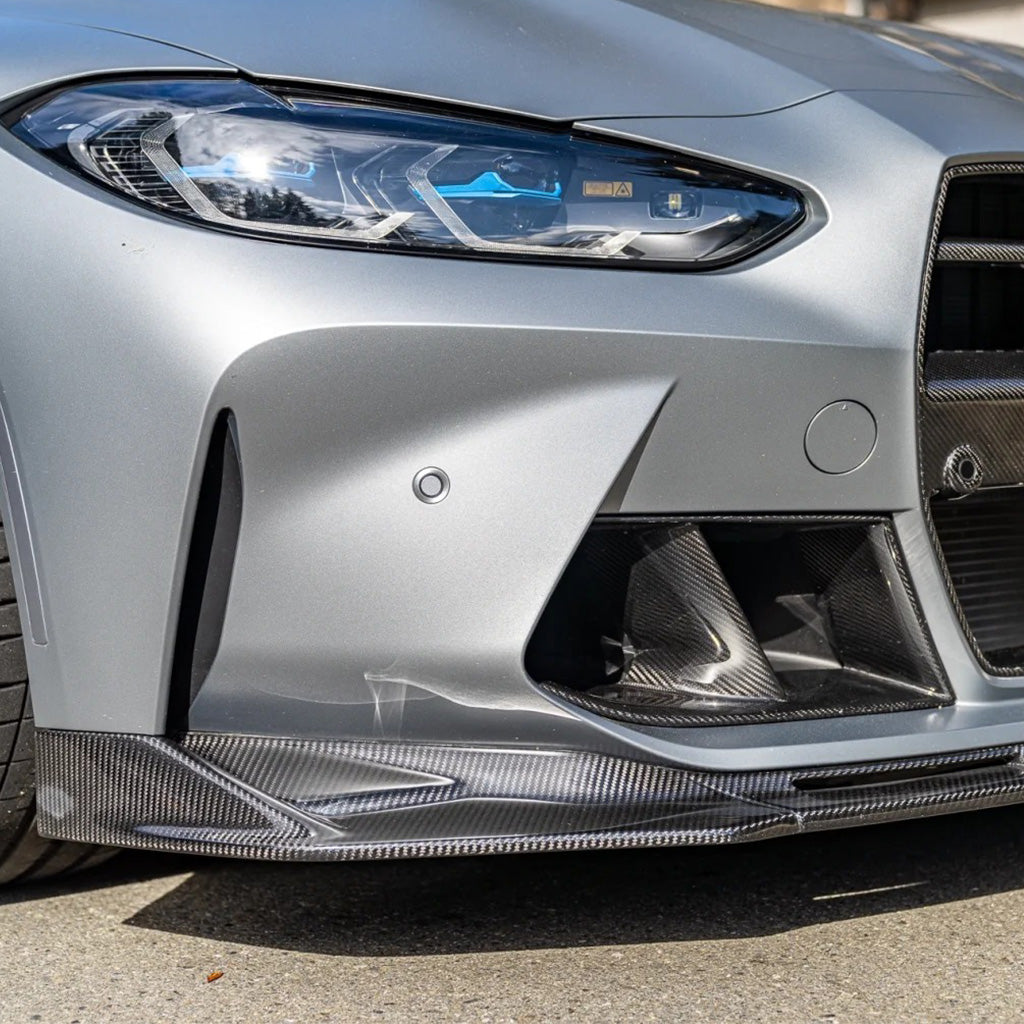 CarbonXtreme BMW G80 M3 G82 M4 V Style Carbon Fiber Front lips
