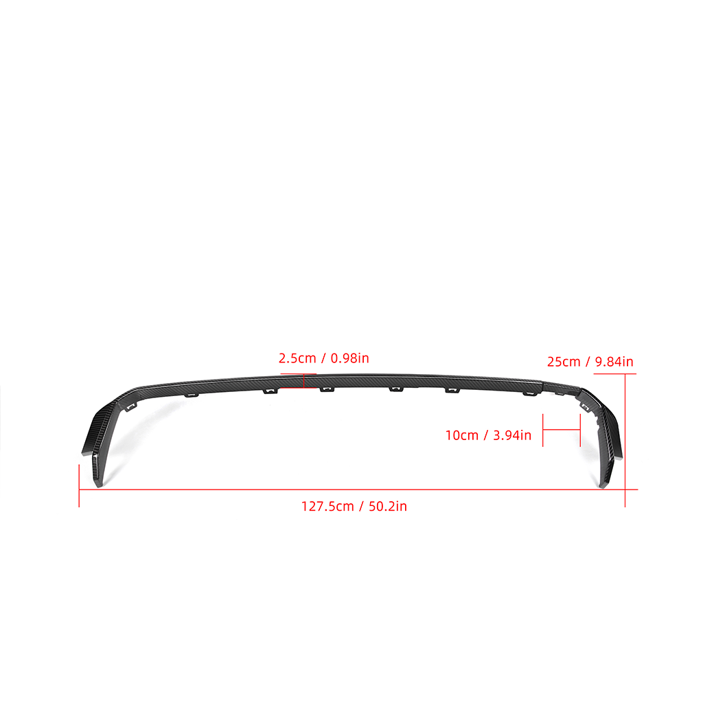 CarbonXtreme BMW G80 M3 M4 G82 Carbon Fiber Rear Diffuser Trim OEM Style
