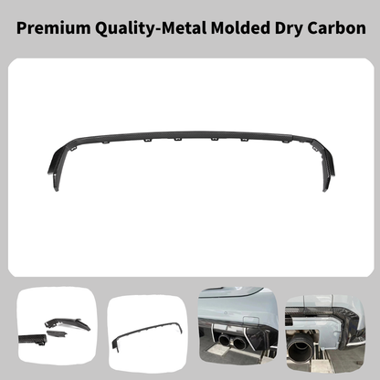 CarbonXtreme BMW G80 M3 M4 G82 Carbon Fiber Rear Diffuser Trim OEM Style