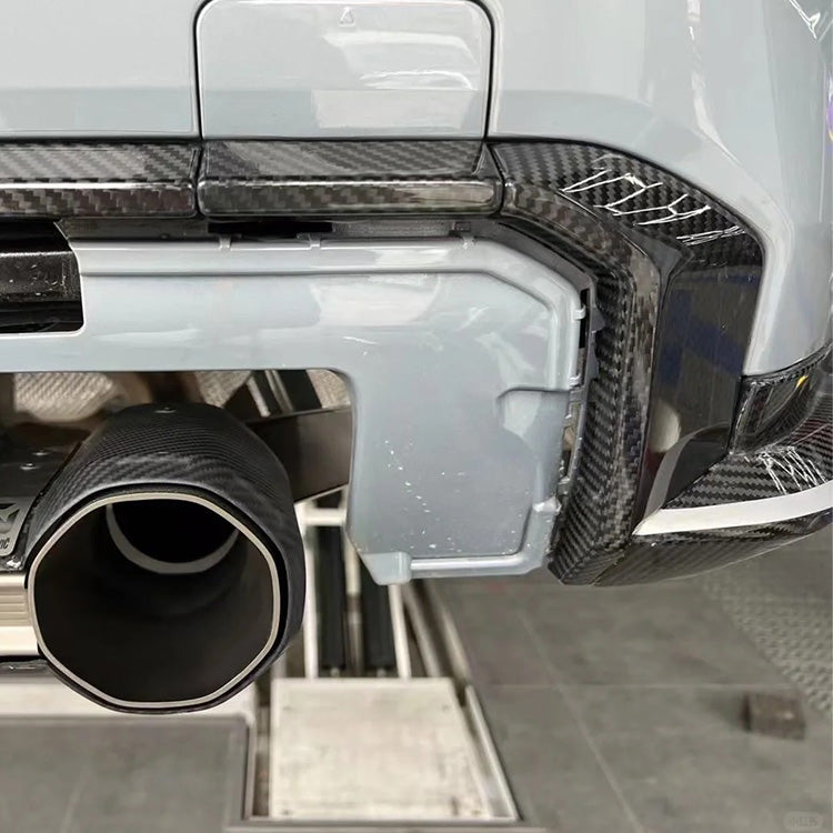 CarbonXtreme BMW G80 M3 M4 G82 Carbon Fiber Rear Diffuser Trim OEM Style