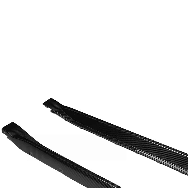 CarbonXtreme BMW G80 M3 MP Style Carbon Fiber Side Skirts