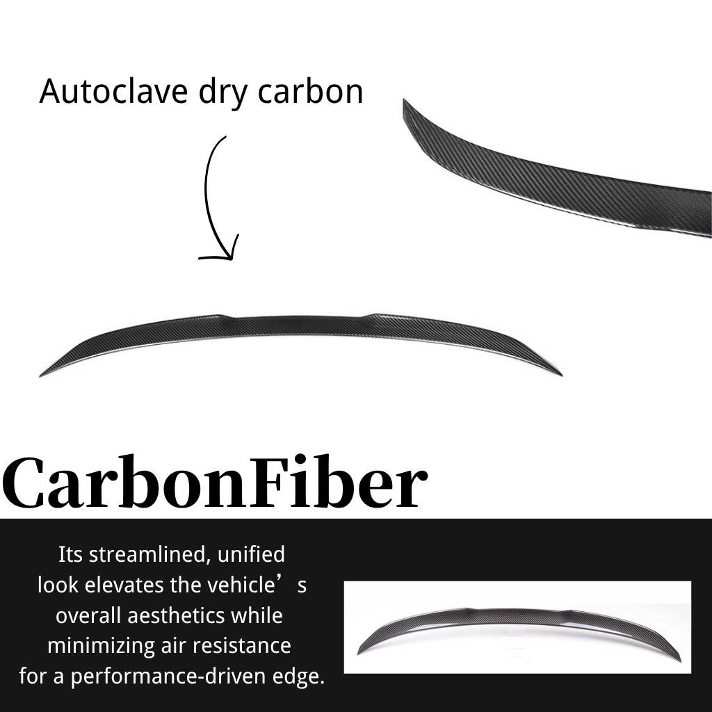 CarbonXtreme BMW G82 M4 M Style Carbon Fiber Rear Spoiler