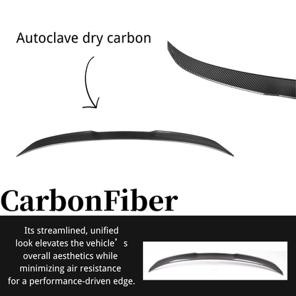CarbonXtreme BMW G82 M4 M Style Carbon Fiber Rear Spoiler
