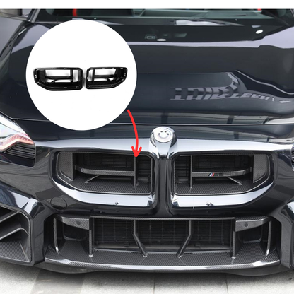 BMW G87 M2 CS Style carbon fiber front grill by CarbonXtreme
