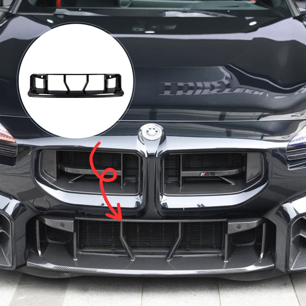 CarbonXtreme BMW G87 M2 CS Style Carbon Fiber Front Lower Grille