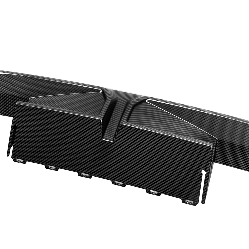 BMW G87 M2 CS Style carbon fiber rear diffuser by CarbonXtreme
