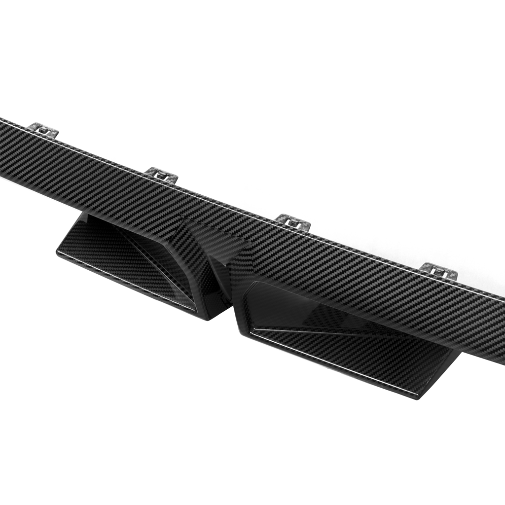 BMW G87 M2 CS Style carbon fiber rear diffuser by CarbonXtreme
