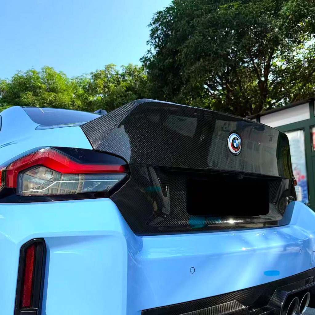 BMW G87 M2 CS Trunk Lid Dry Carbon Fiber