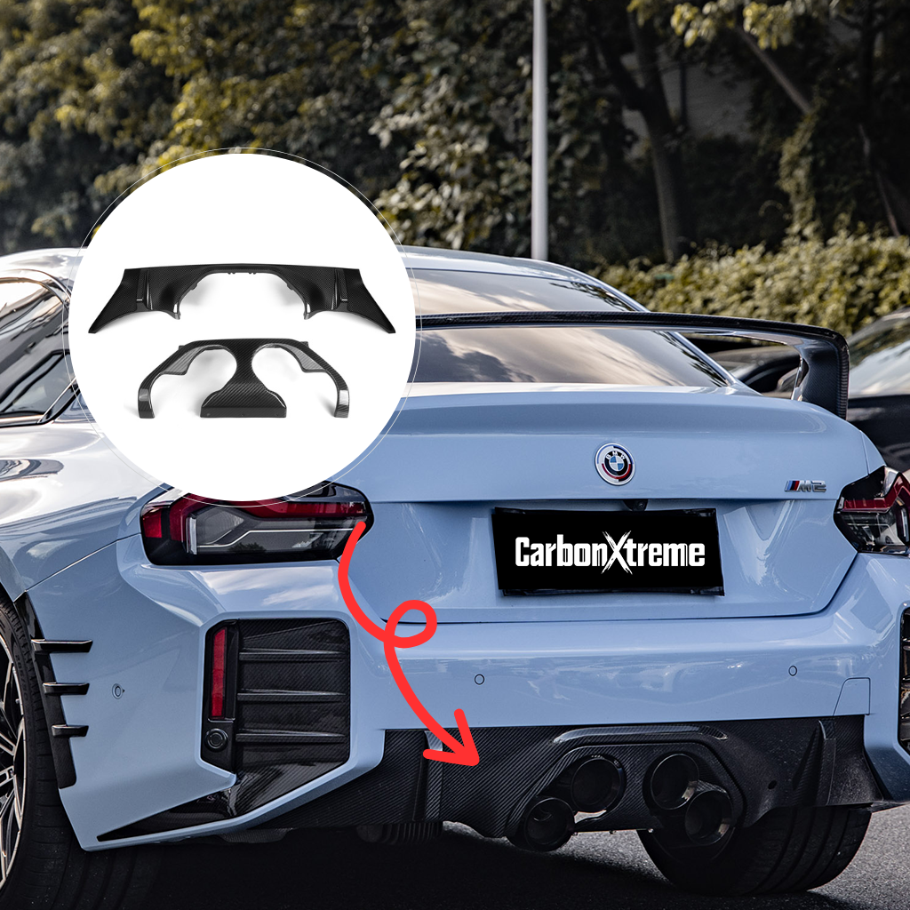 CarbonXtreme BMW G87 M2 Carbon MP Style Rear Diffuser
