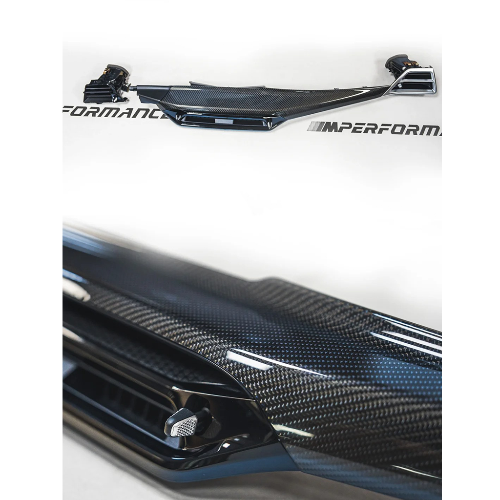 CarbonXtreme BMW G87 M2 LCI Carbon Fiber Dashboard Air Conditioning Outlet Vent Cover